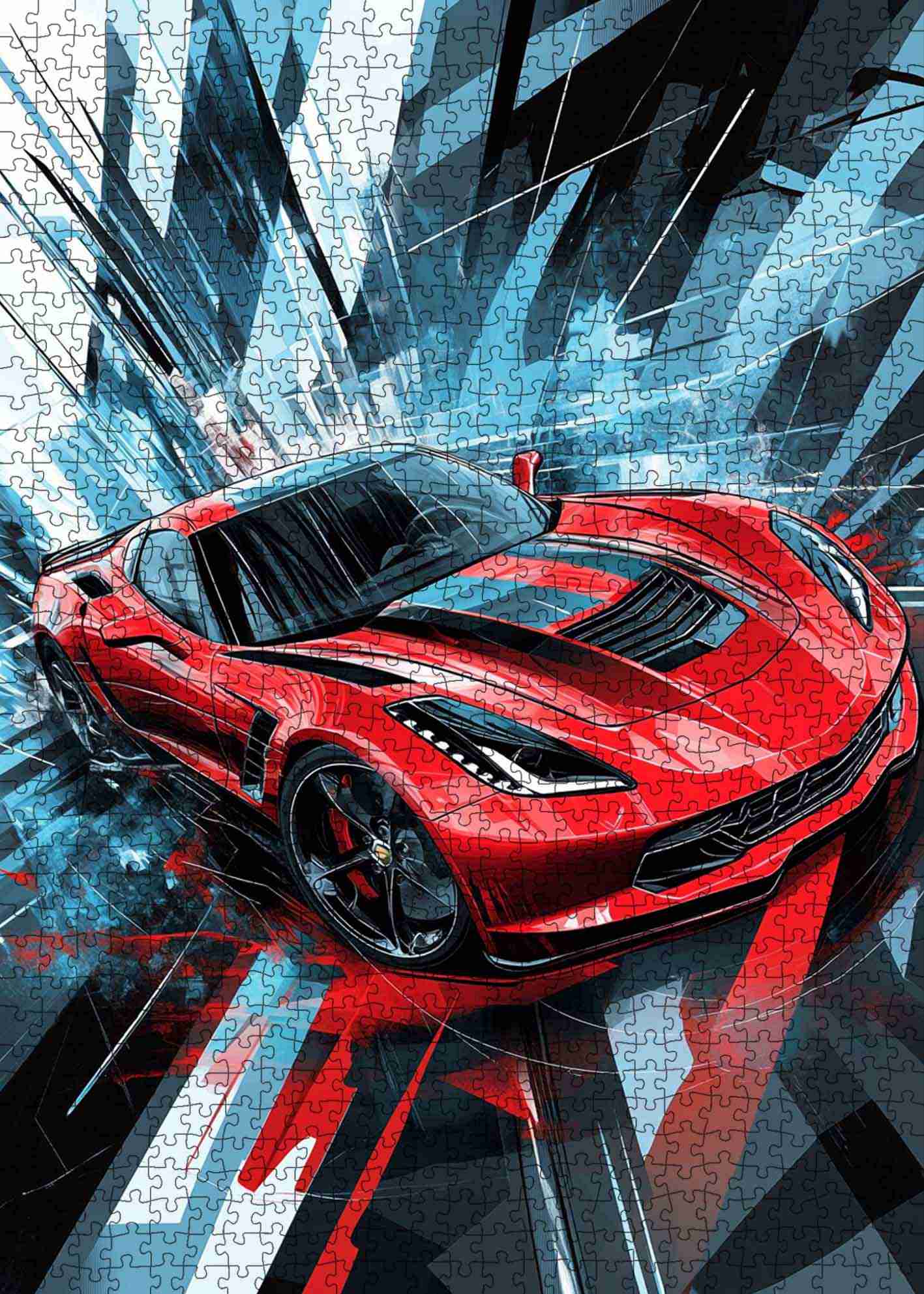 tucocoo-speed-burst-supercar-puzzle-1000-teile-rennauto image 2