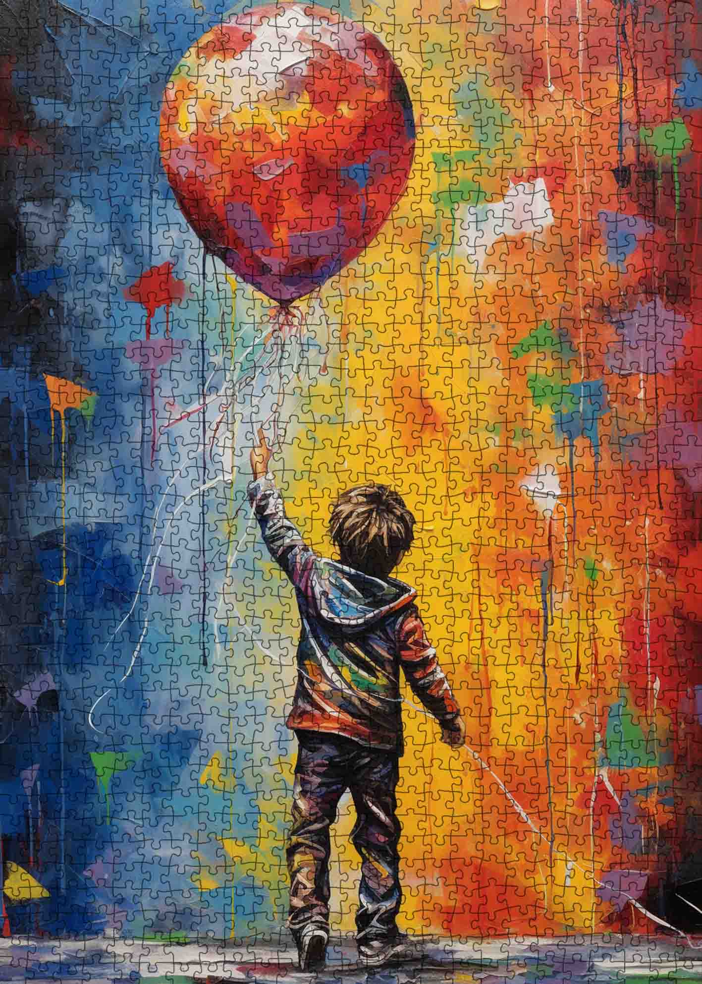 tucocoo-jigsaw-puzzles-child-red-balloon-puzzle-1000-teile-graffiti image 2