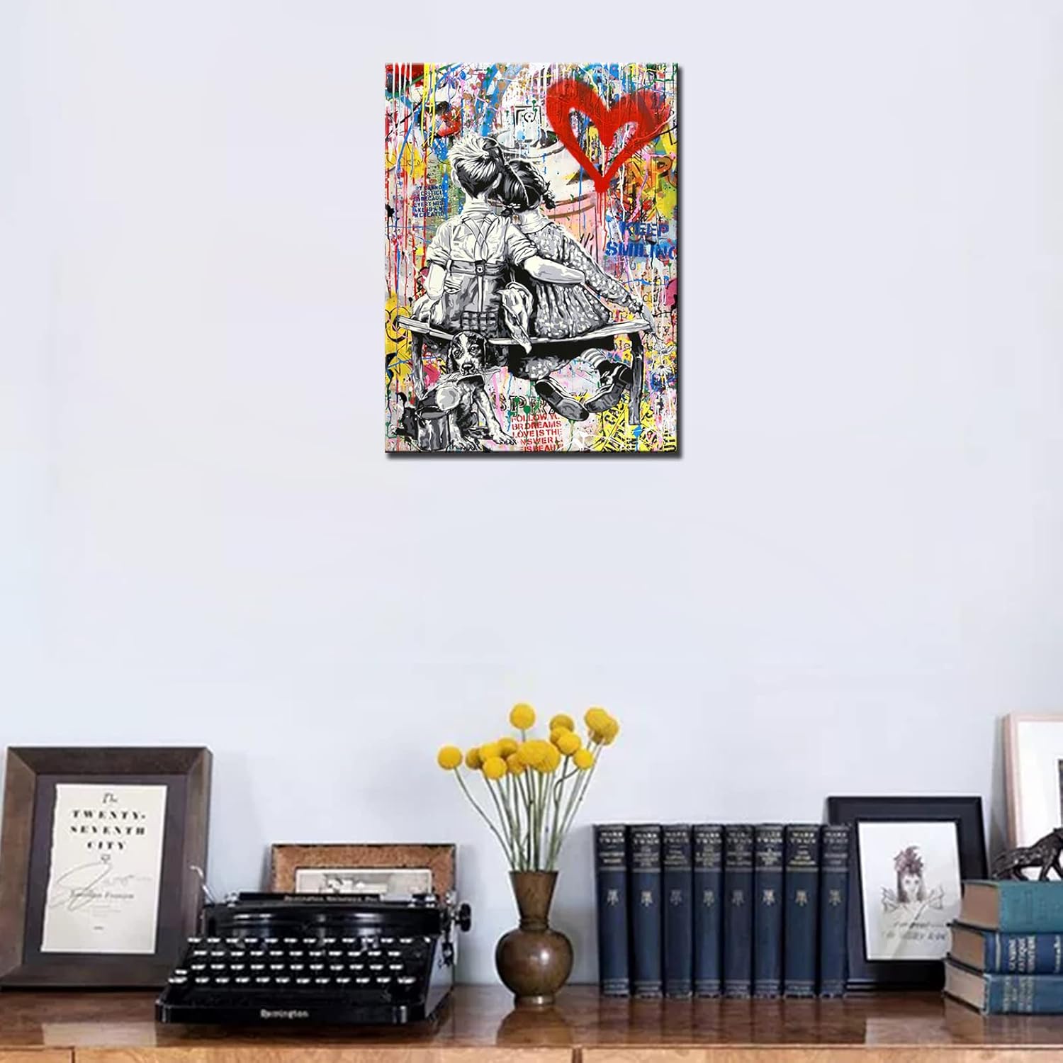tucocoo-canvas-wall-art-leinwandbild-puppy-love-welpe-30x40cm image 2