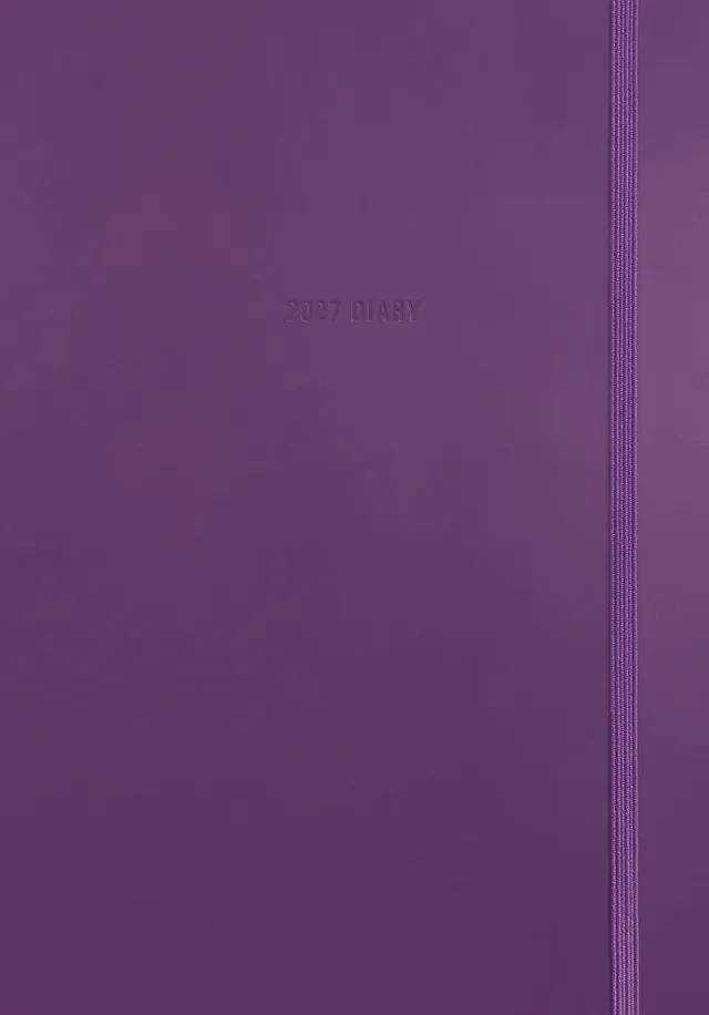 otter-house-fashion-diary-terminkalender-2027-lila-a5 image 1