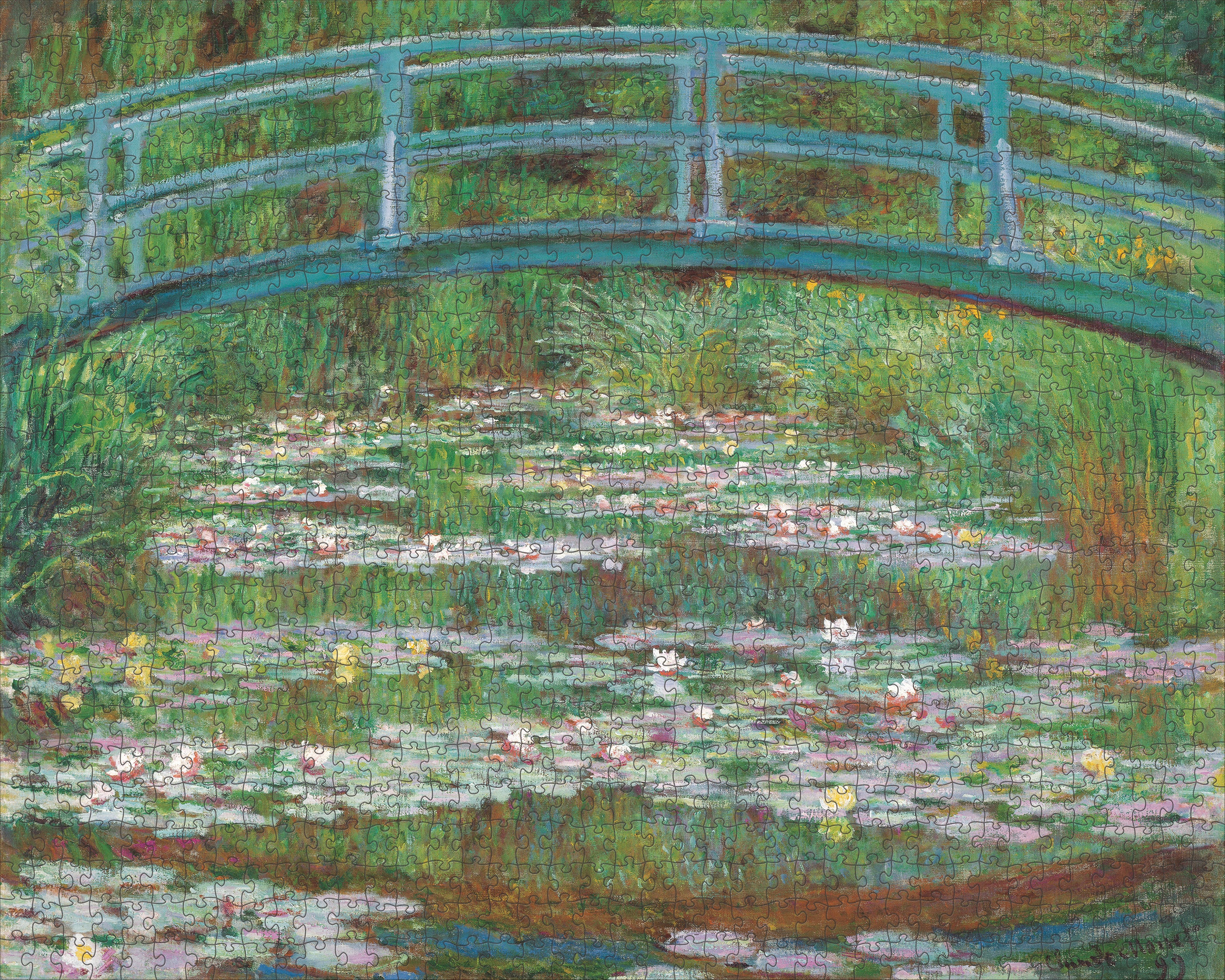 pomegranate-jigsaw-puzzles-claude-monet-1000-teile-puzzle-br-cke image 2