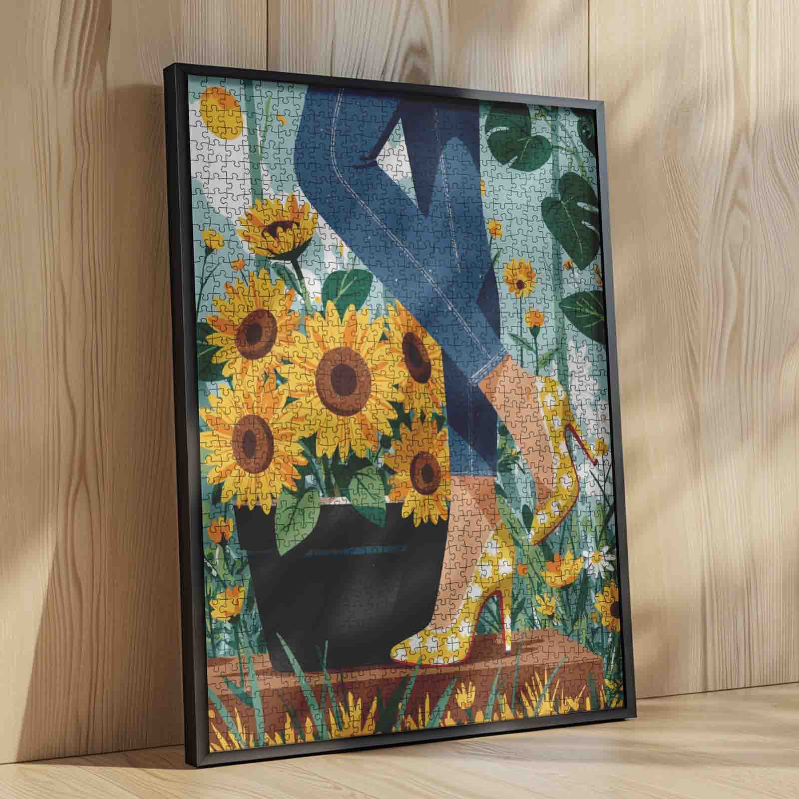 tucocoo-sunflower-elegance-puzzle-1000-teile-sonnenblumen image 4