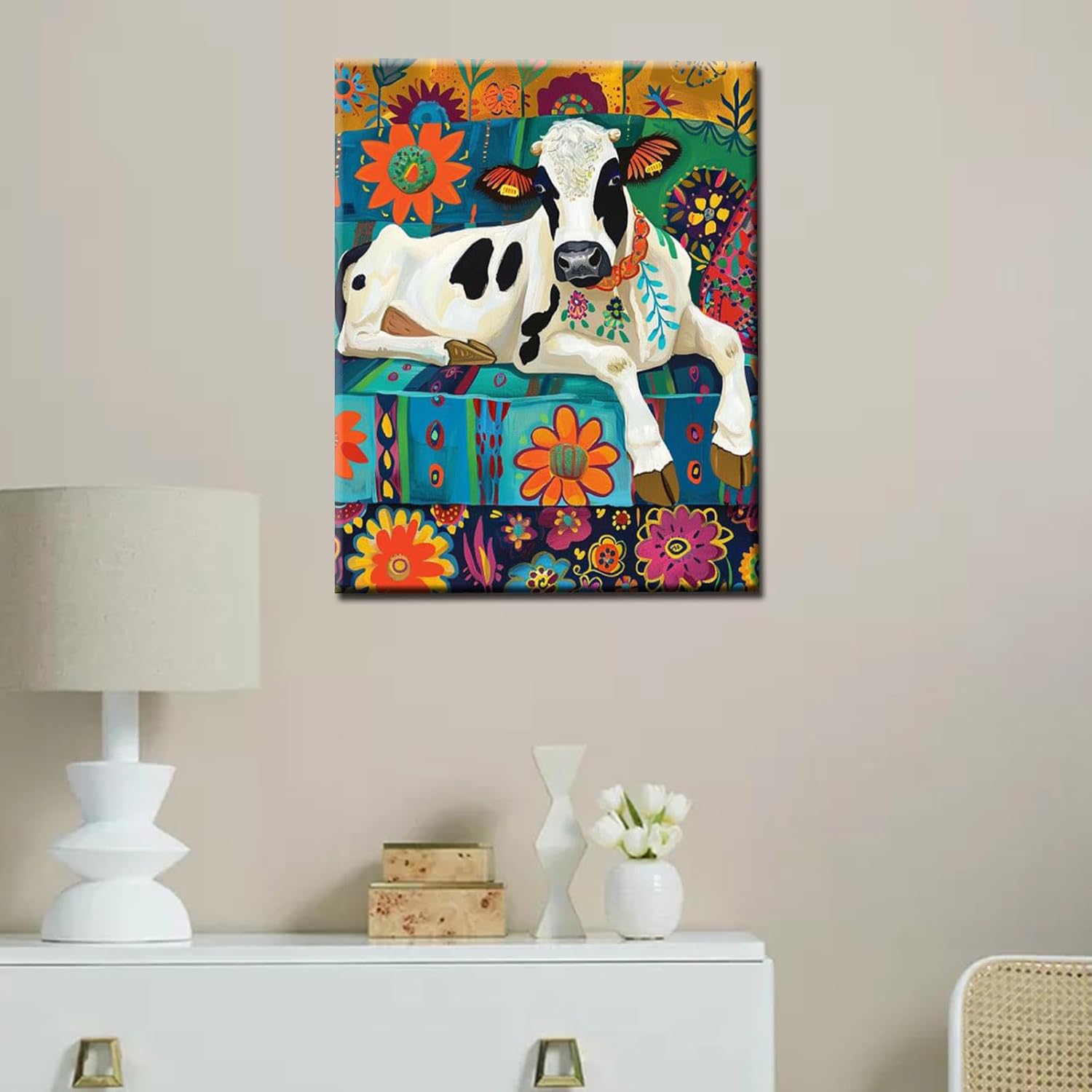 tucocoo-exotic-cow-malen-nach-zahlen-40x50-cm-ohne-rahmen image 2