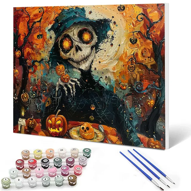 tucocoo-paint-by-numbers-happy-halloween-night-malen-nach-zahlen image 1