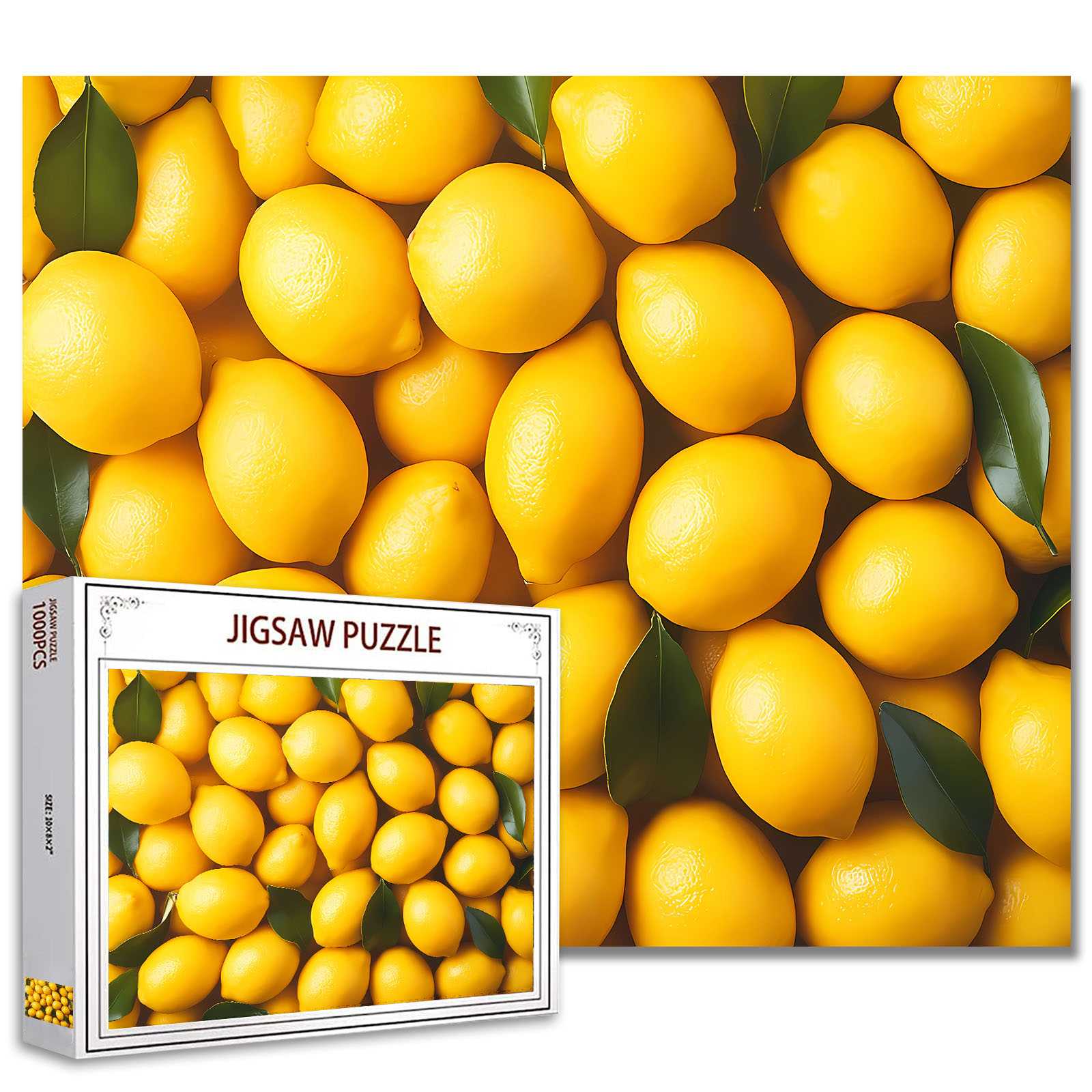 tucocoo-fresh-lemons-puzzle-1000-teile-zitronenmotiv image 1