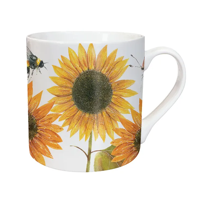 otter-house-beautiful-blooms-sunflowers-tarka-tasse-biene image 1