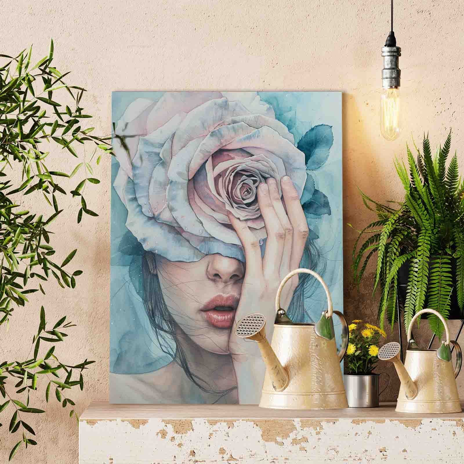 tucocoo-paint-by-numbers-blue-rose-muse-malen-nach-zahlen-40x50 image 2