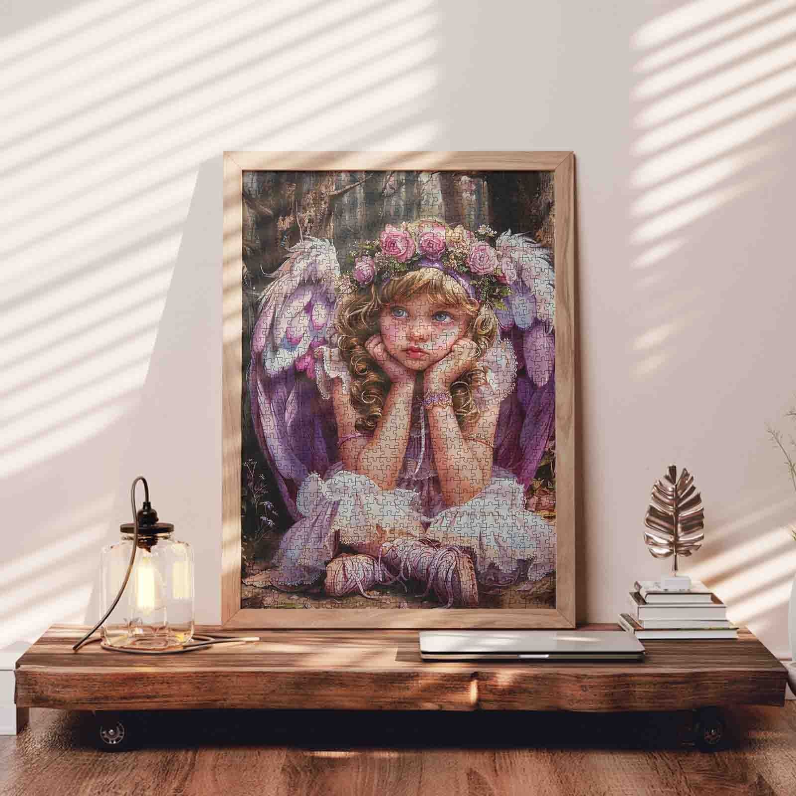 tucocoo-jigsaw-puzzles-lilac-dreams-fee-puzzle-1000-teile image 3