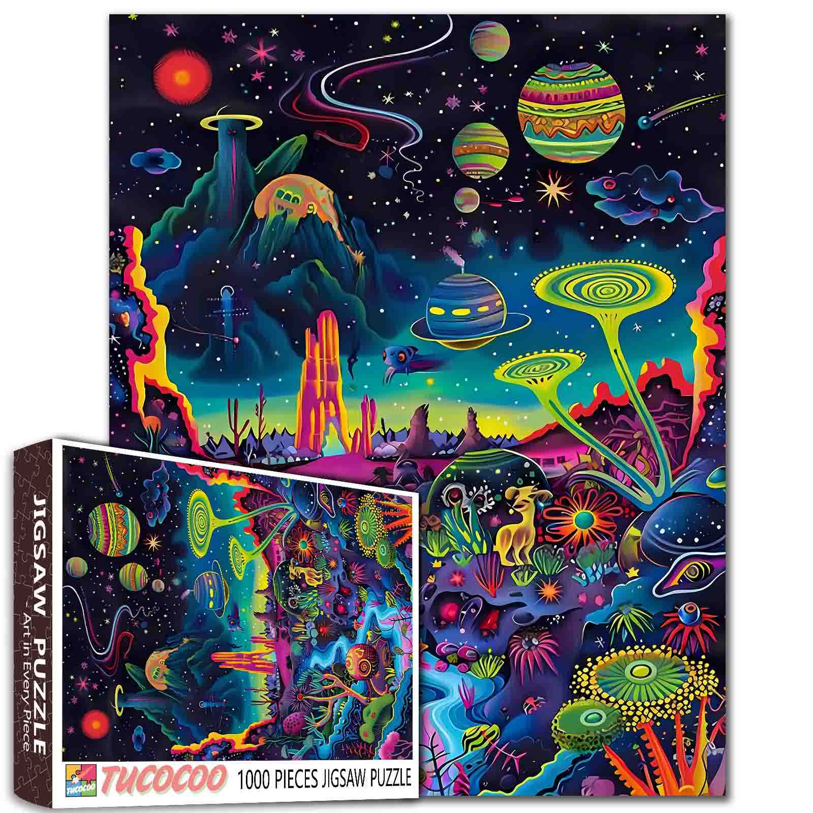 tucocoo-jigsaw-puzzles-cosmic-landscape-puzzle-1000-teile image 1
