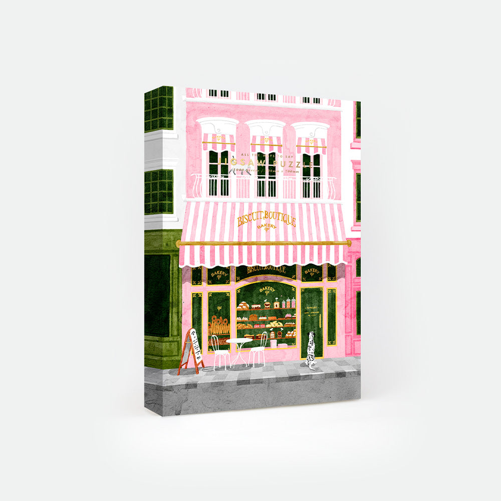 all-the-ways-to-say-puzzles-pink-bakery-puzzle-1000-teile-rosa image 1