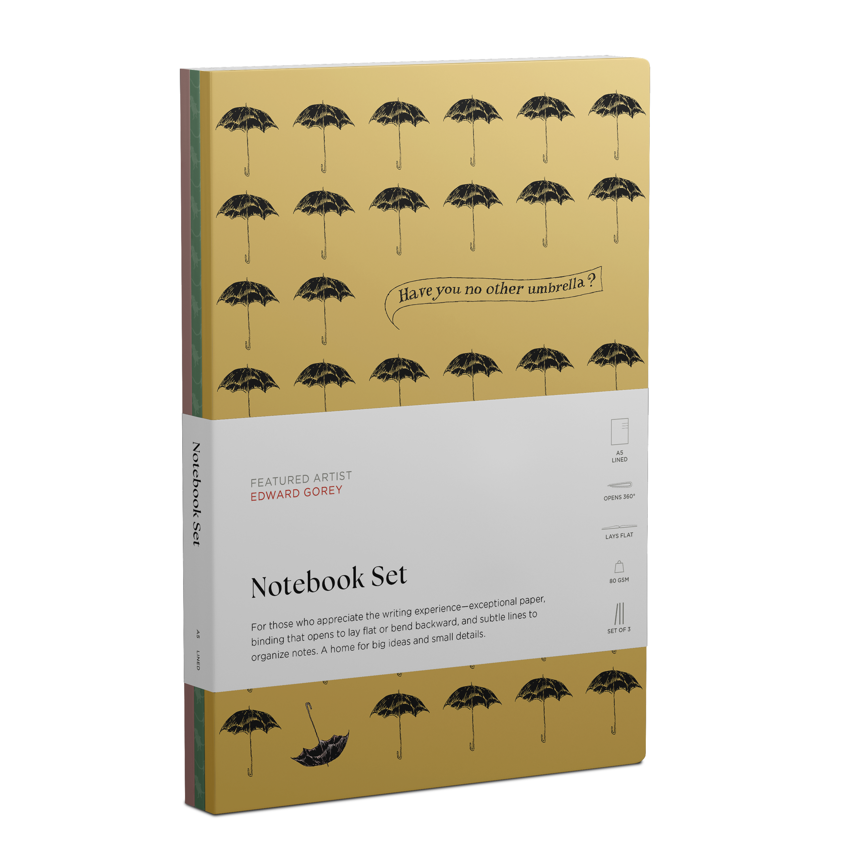 pomegranate-edward-gorey-notizbuch-set-notizb-cher-humor-3-teilig image 1
