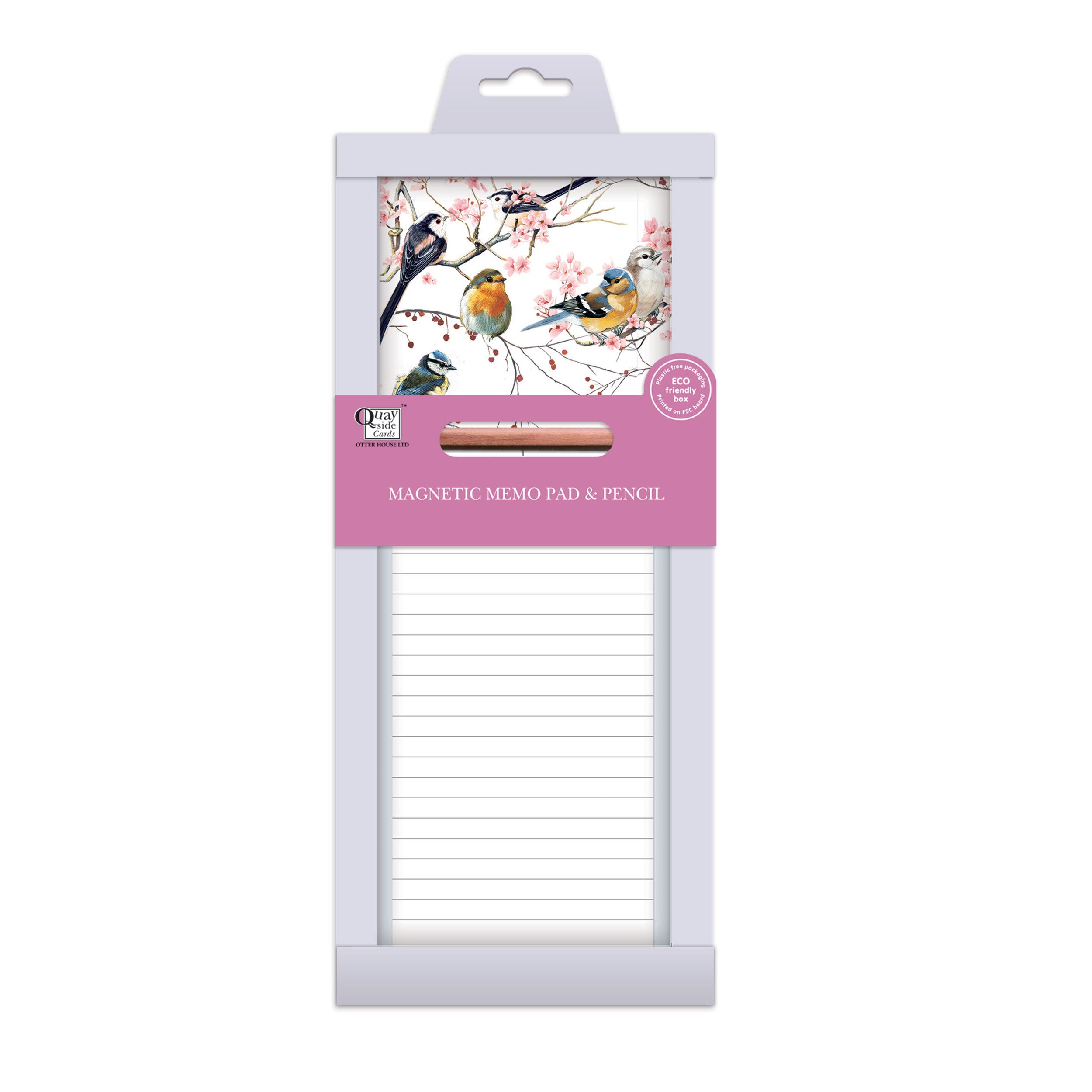 otter-house-birds-berries-notizblock-magnet-mit-stift image 2