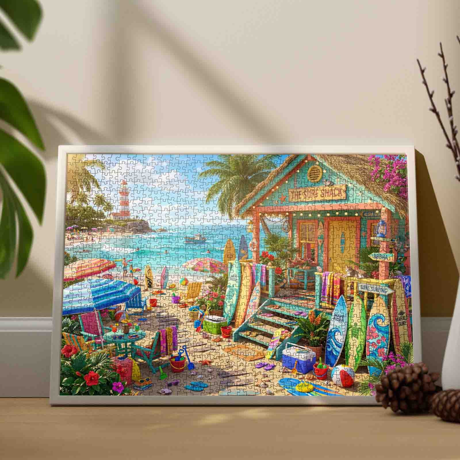 tucocoo-tropical-surf-shack-puzzle-1000-teile-strand image 3
