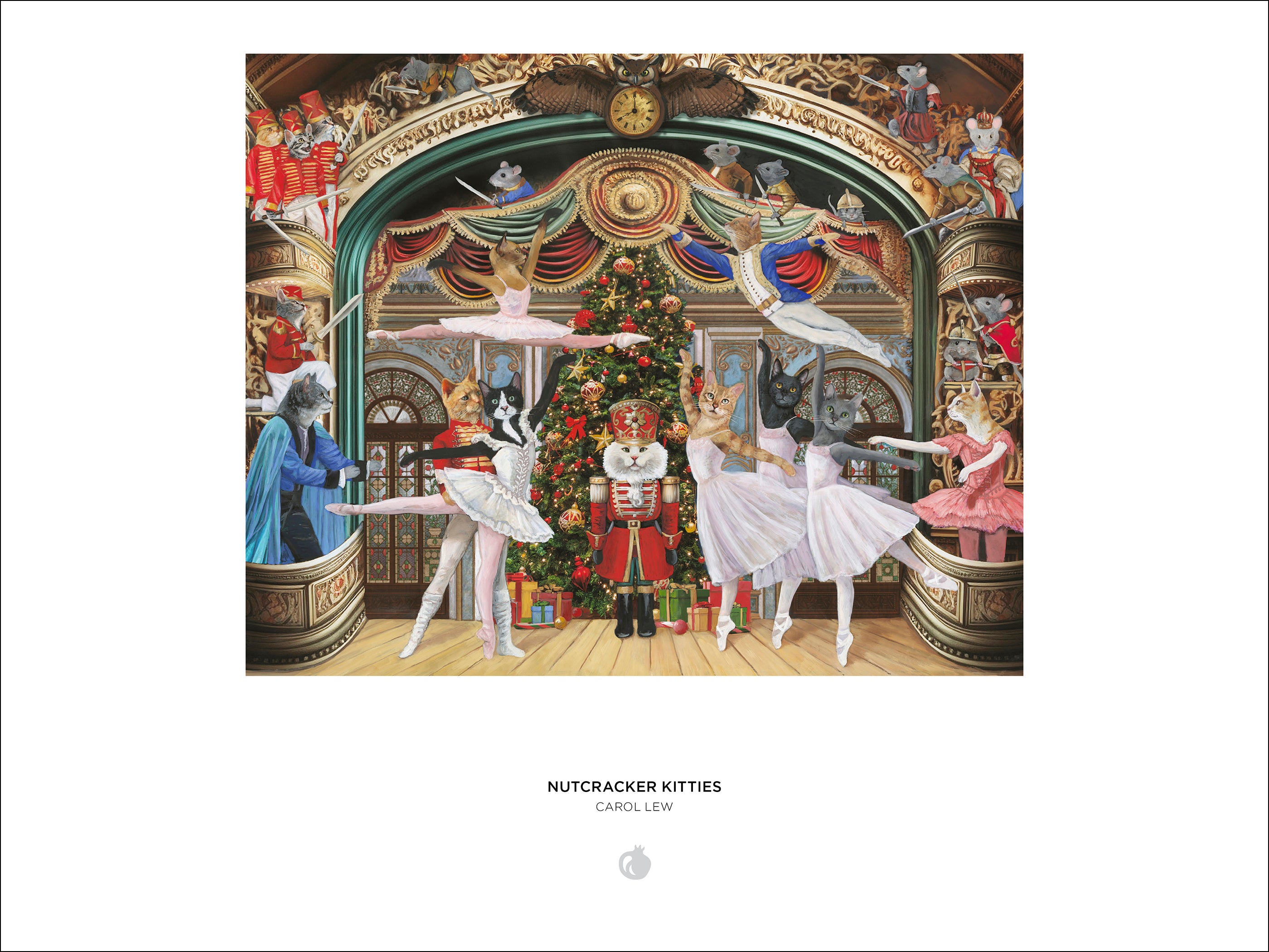 pomegranate-nutcracker-kitties-puzzle-1000-teile-katzen image 4