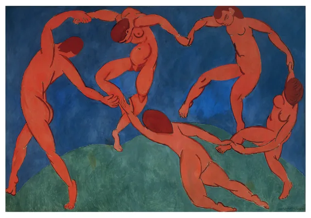pomegranate-matisse-dance-blankokarte-einzelkarte-mit-umschlag image 1