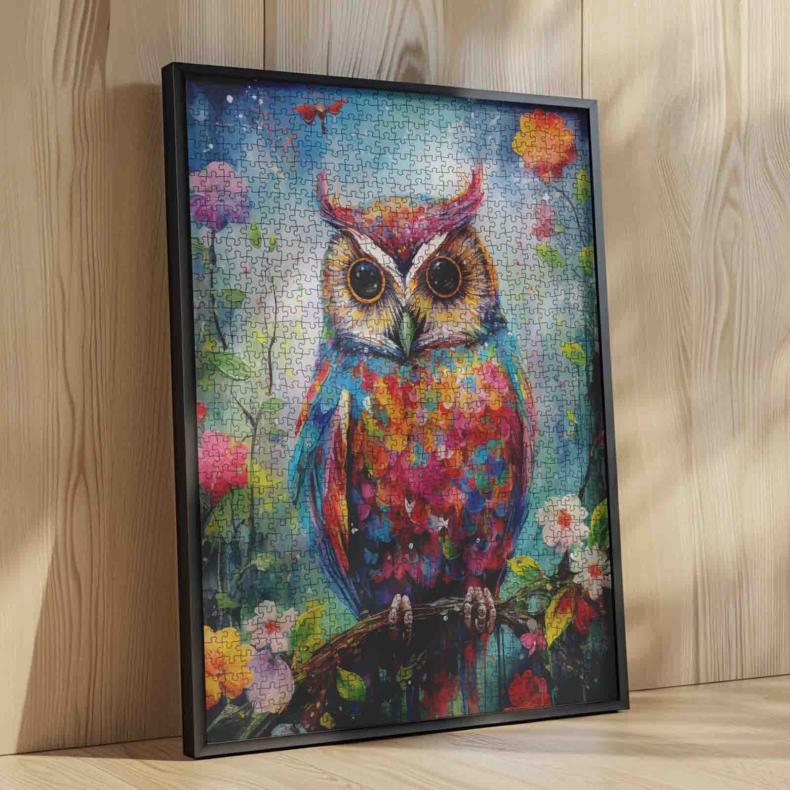 tucocoo-rainbow-owl-puzzle-1000-teile-bunte-eule image 4