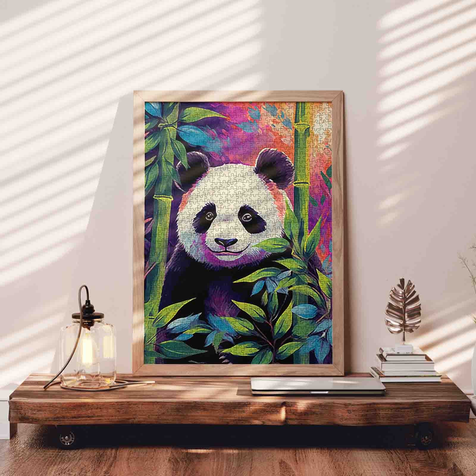 tucocoo-jigsaw-panda-bamboo-forest-puzzle-1000-teile-tiere image 3