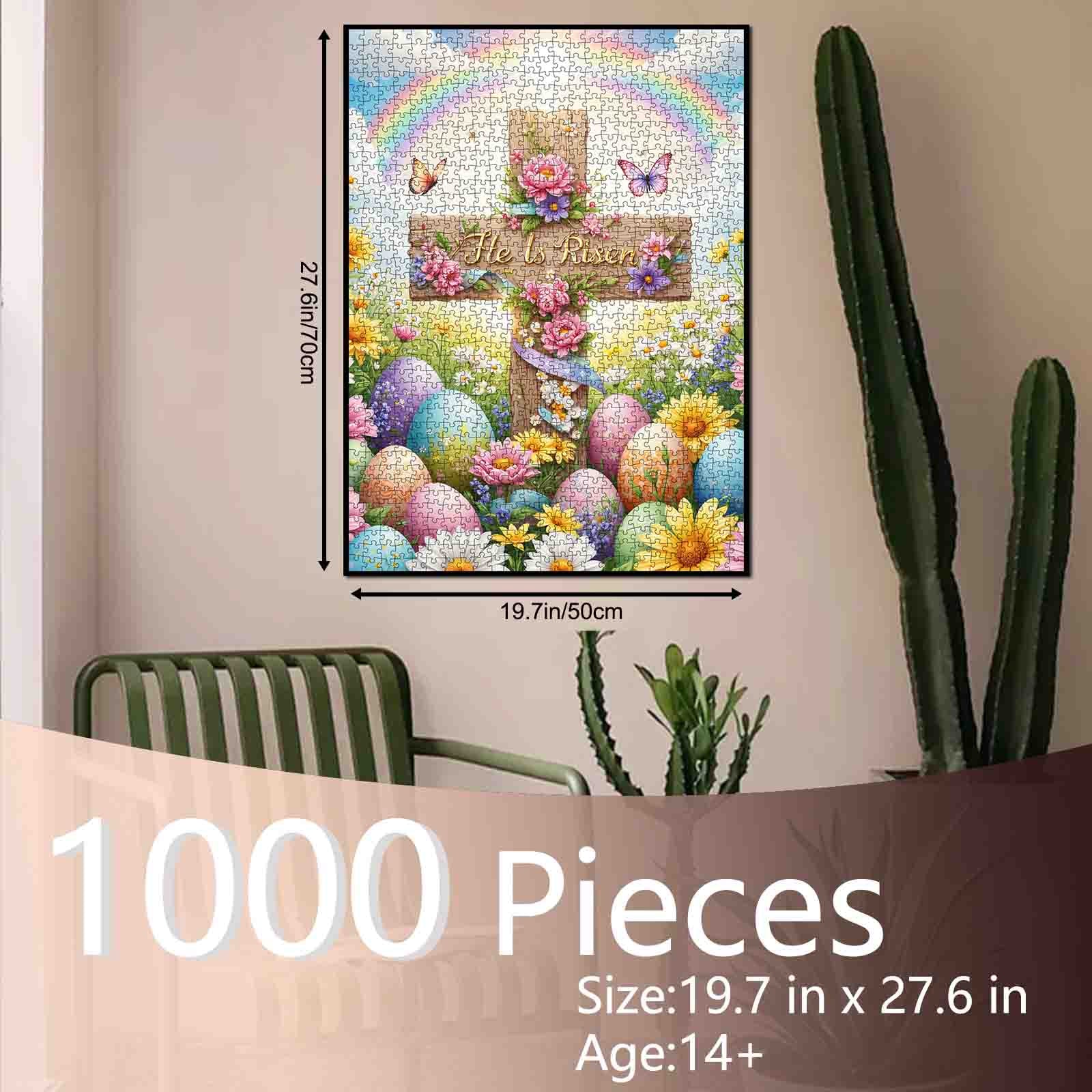 tucocoo-easter-cross-puzzle-1000-teile-ostern-kreuz image 5