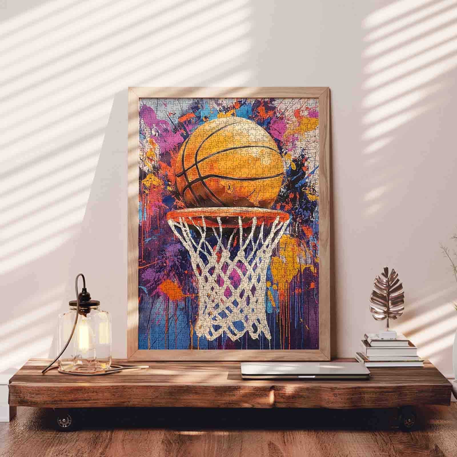 tucocoo-basketball-slam-dunk-puzzle-1000-teile-sport image 3