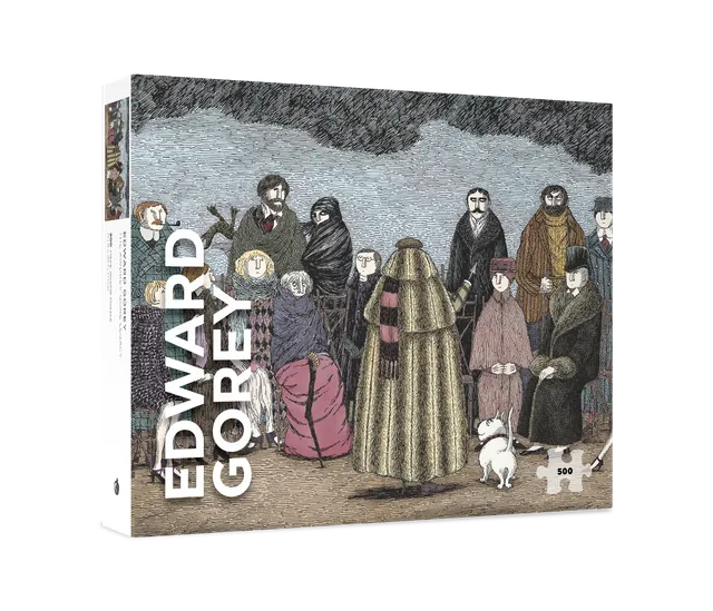 pomegranate-edward-gorey-awdrey-gore-500-teile-puzzle-humor image 1
