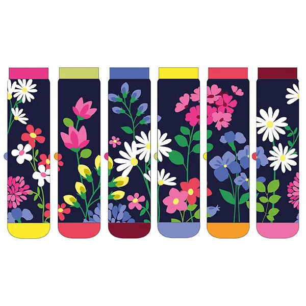 otter-house-blooming-amazing-socken-weihnachten-blumen-6er image 1