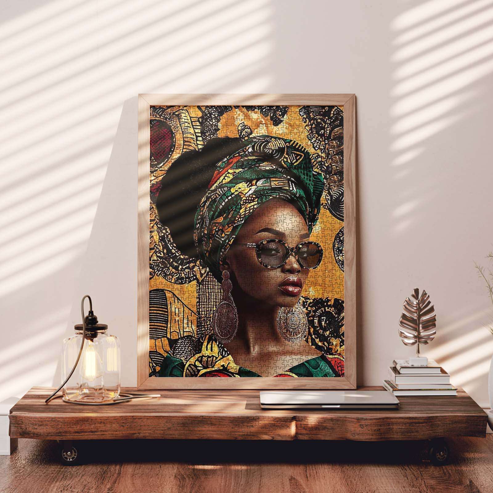 tucocoo-african-elegance-portrait-puzzle-1000-teile-portrait-frau image 3