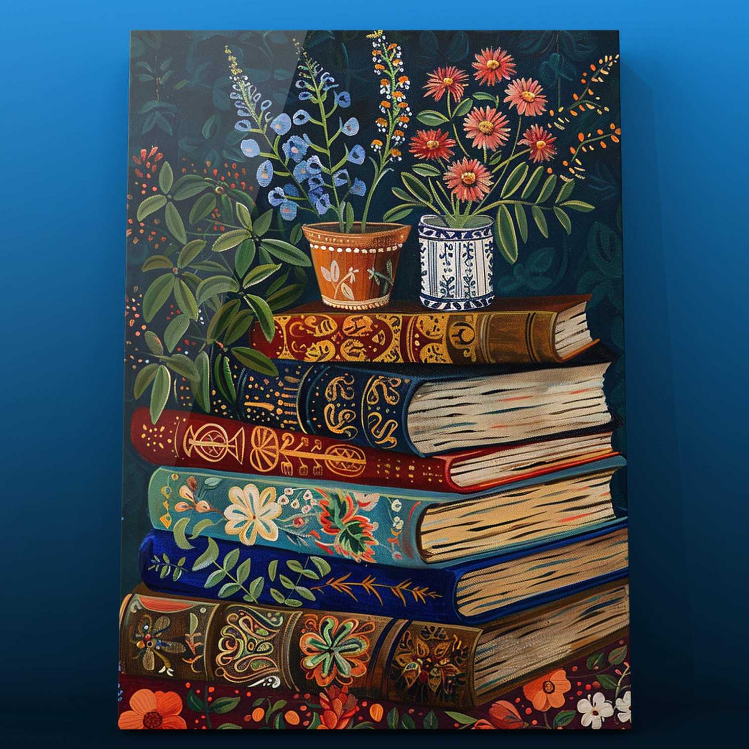 tucocoo-paint-by-numbers-b-cherstapel-malen-nach-zahlen-40x50-ohne-rahmen image 2