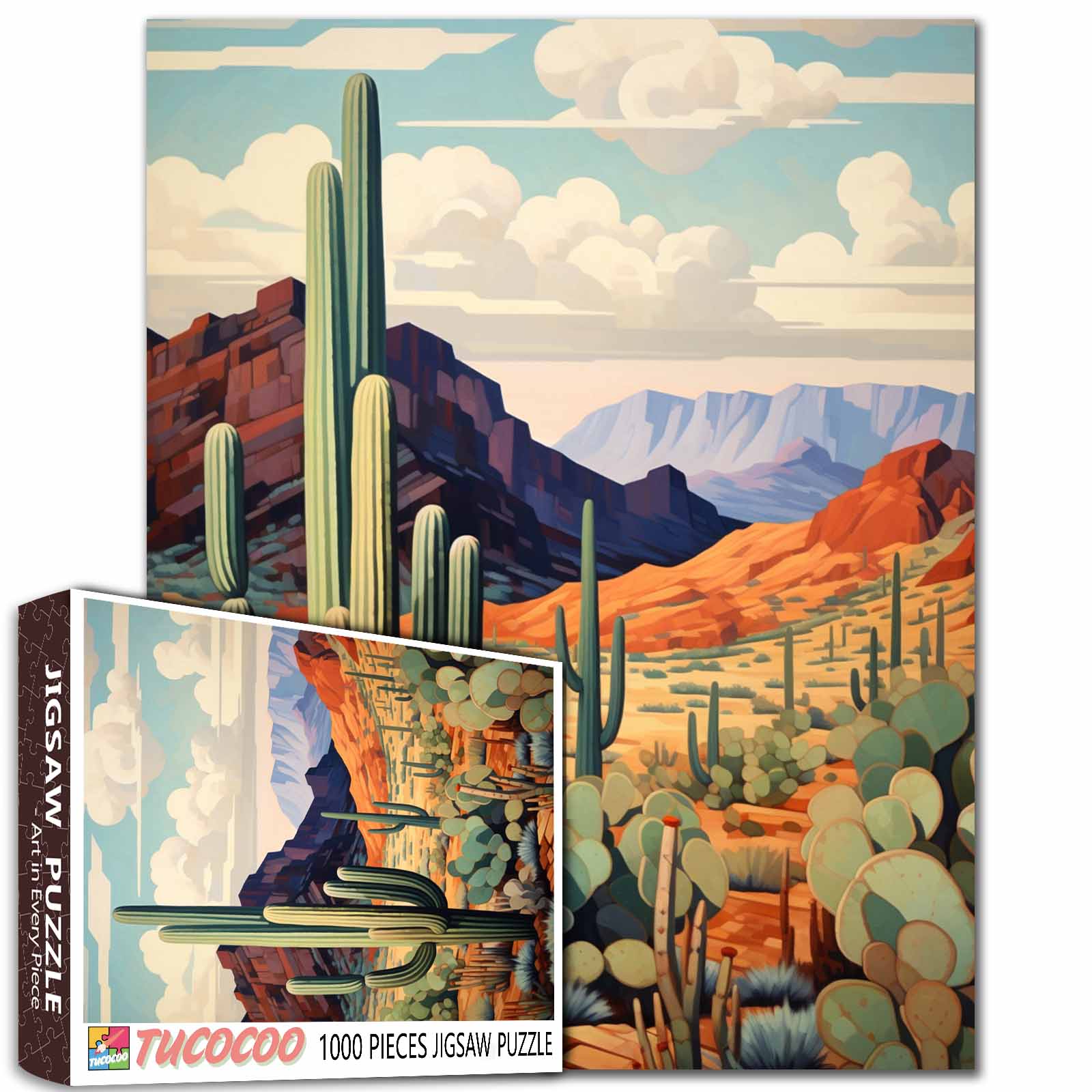 tucocoo-desert-cactus-valley-puzzle-1000-teile-w-ste image 1