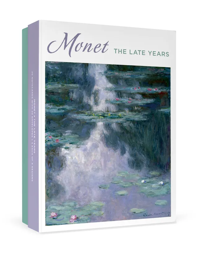 pomegranate-monet-the-late-years-gru-karten-set-20-karten image 1