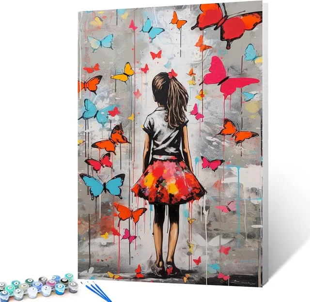 tucocoo-paint-by-numbers-graffiti-girl-malen-nach-zahlen-40x50 image 1