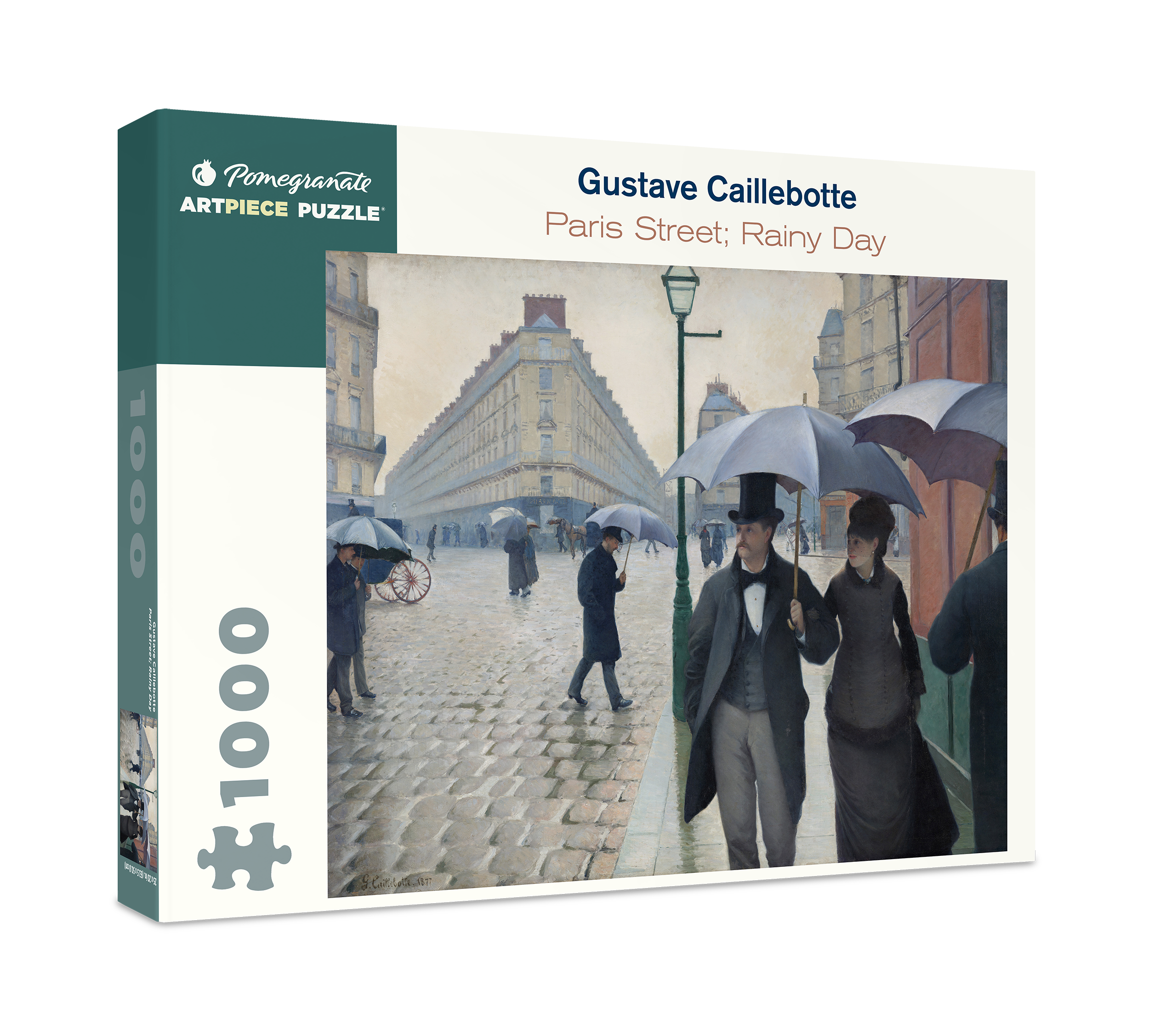 pomegranate-caillebotte-paris-street-puzzle-1000-teile-impressionismus image 1