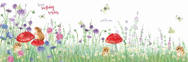otter-house-wild-serene-grusskarte-mice-toadstools-ko image 1