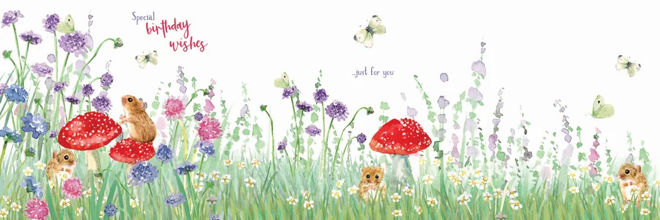 otter-house-wild-serene-grusskarte-mice-toadstools-ko image 1