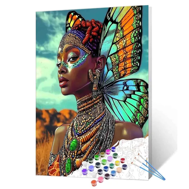 tucocoo-paint-by-numbers-butterfly-spirit-queen-malen-nach-zahlen-40x50 image 1