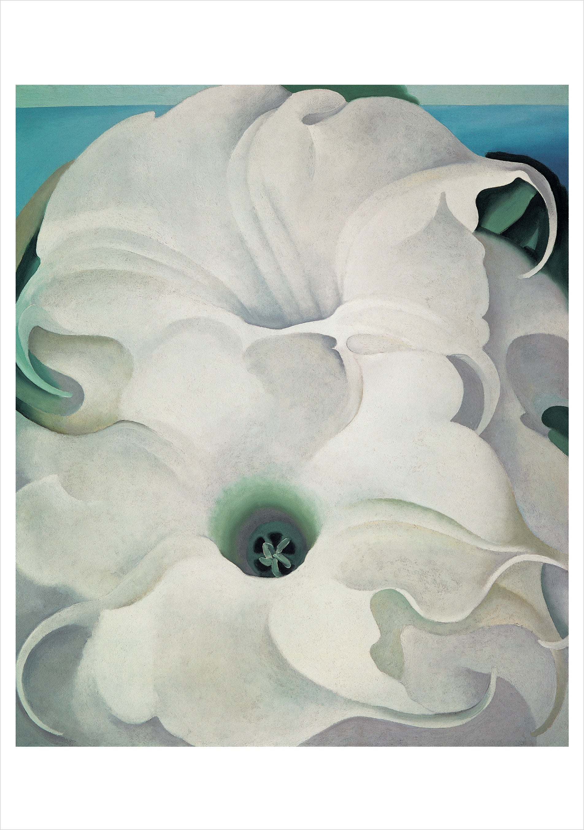 pomegranate-o-keeffe-paintings-notecard-set-blumen-10-karten image 3