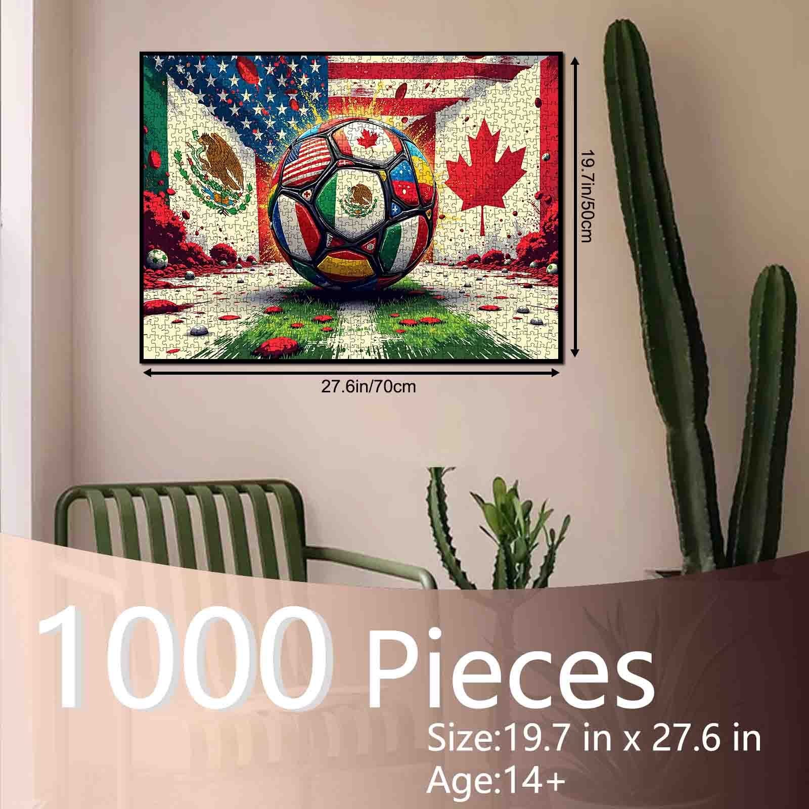 tucocoo-jigsaw-puzzles-global-soccer-flags-fusion-puzzle-1000-teile-sport image 5