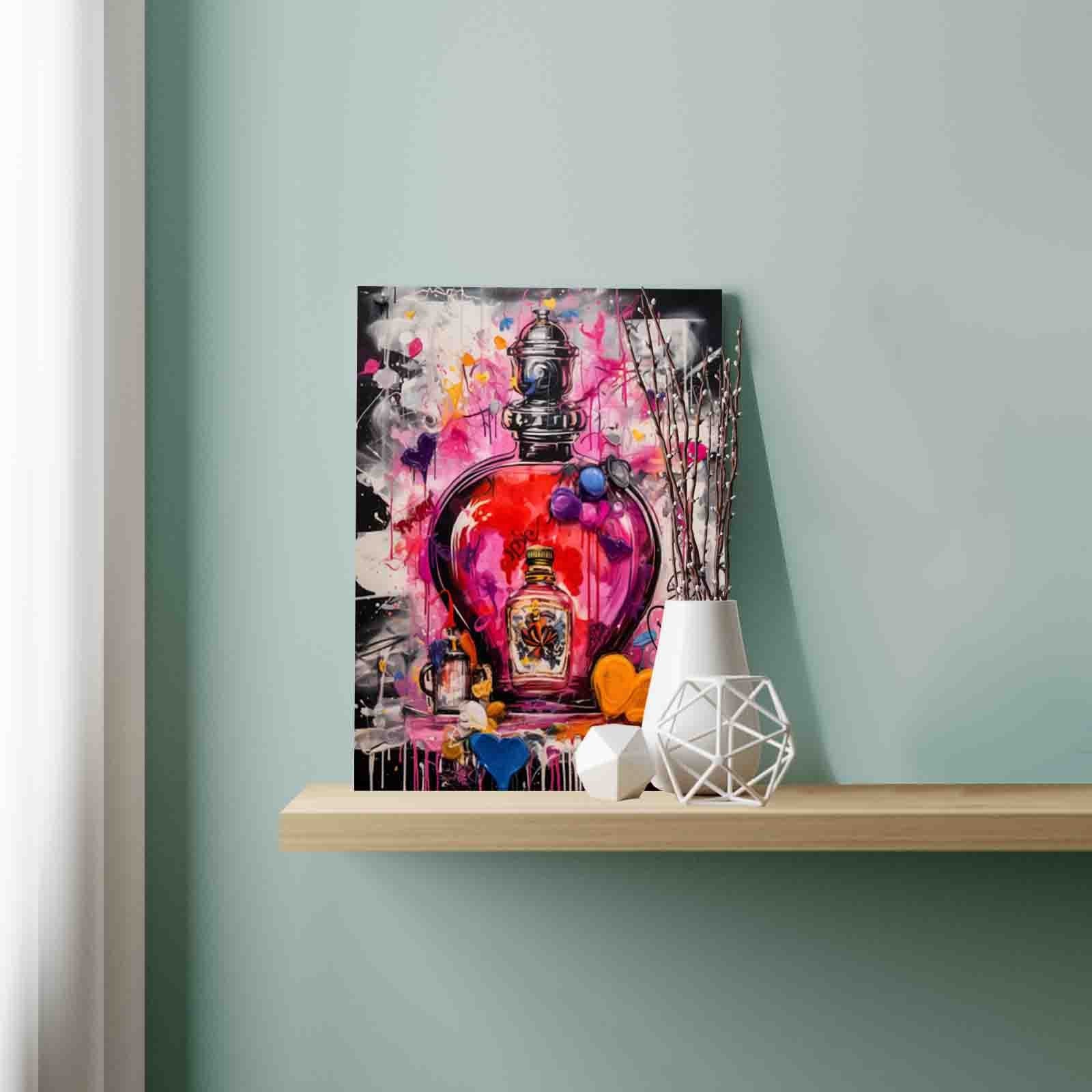 tucocoo-paint-by-numbers-graffiti-perfume-bottle-malen-nach-zahlen-40x50-ohne-ra image 3