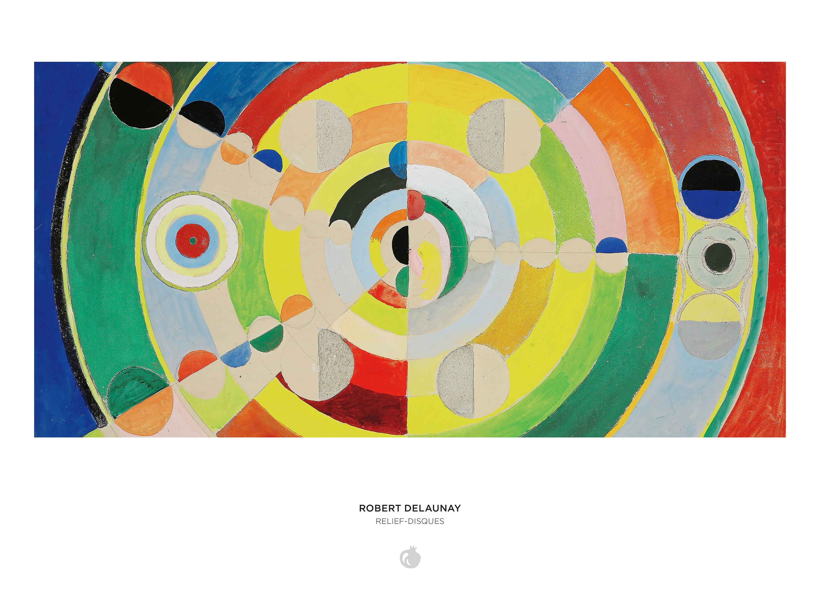 pomegranate-robert-delaunay-relief-disques-puzzle-1000-teile image 3