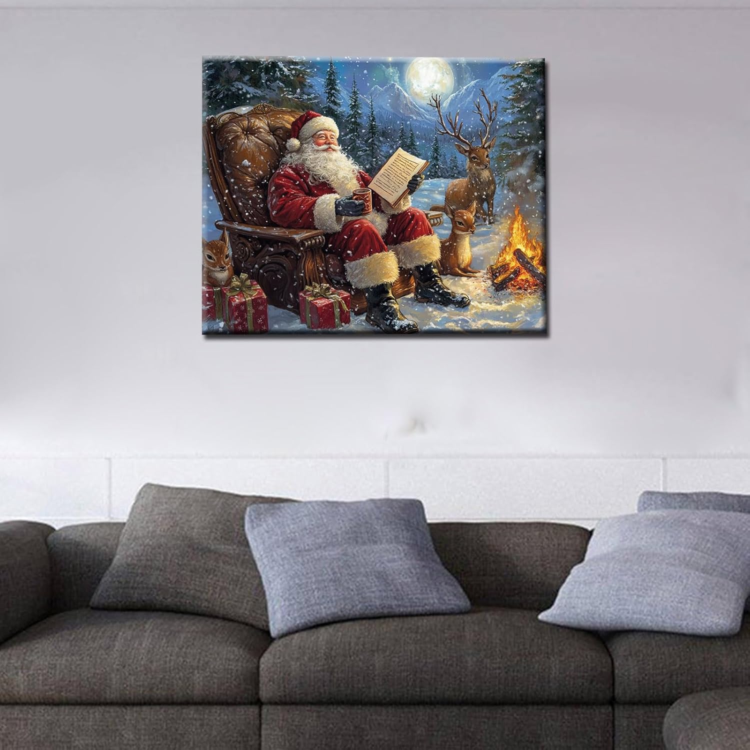 tucocoo-santa-on-the-sofa-malen-nach-zahlen-40x50-weihnachten image 3