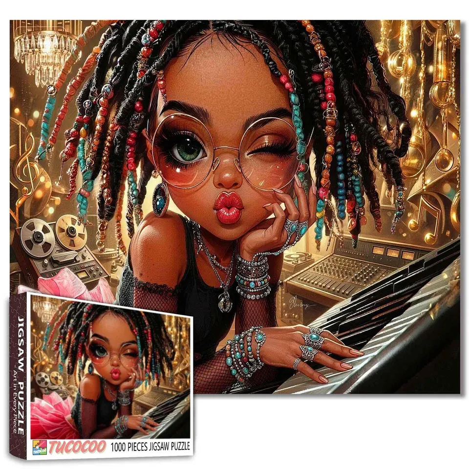 tucocoo-soulful-studio-girl-puzzle-1000-teile-portr-t image 1