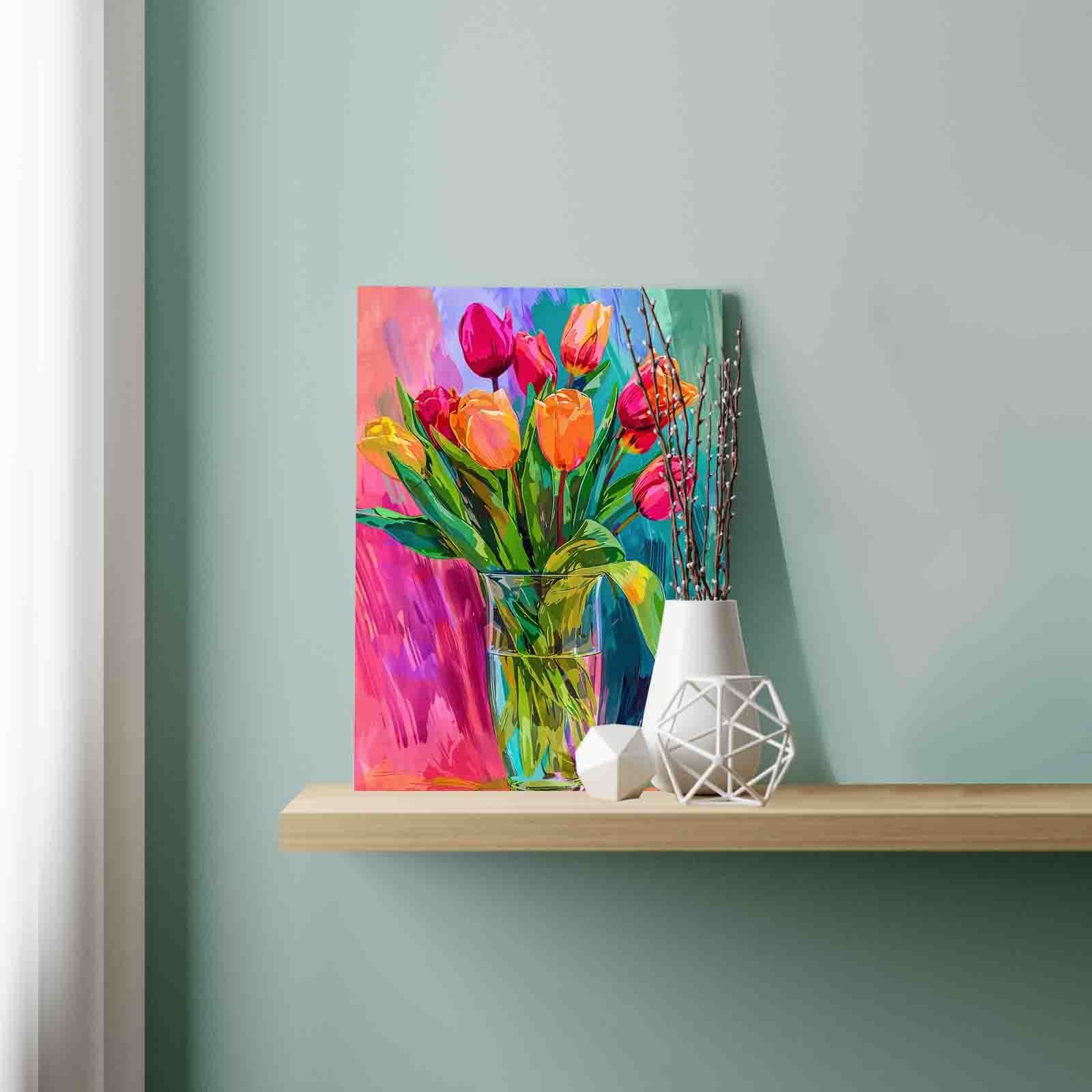 tucocoo-paint-by-numbers-tulip-harmony-in-glass-malen-nach-zahlen-40x50 image 3