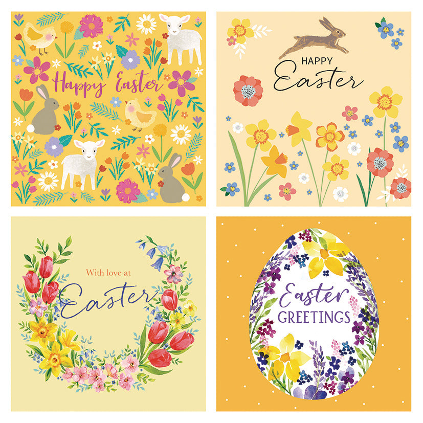 otter-house-greetings-cards-osterkarte-5er-pack-illustration image 1