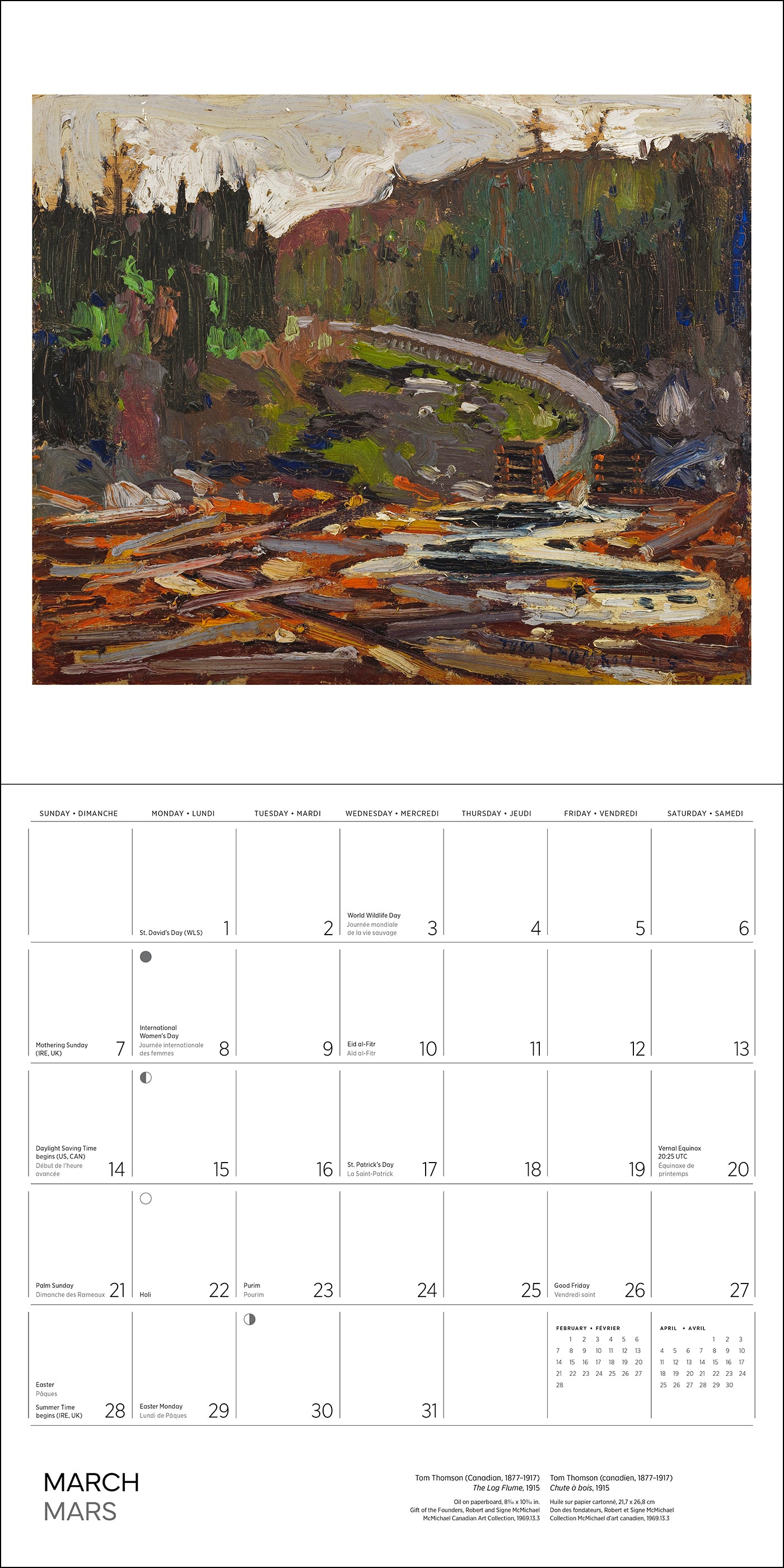 pomegranate-tom-thomson-2027-wandkalender-landschaften image 5