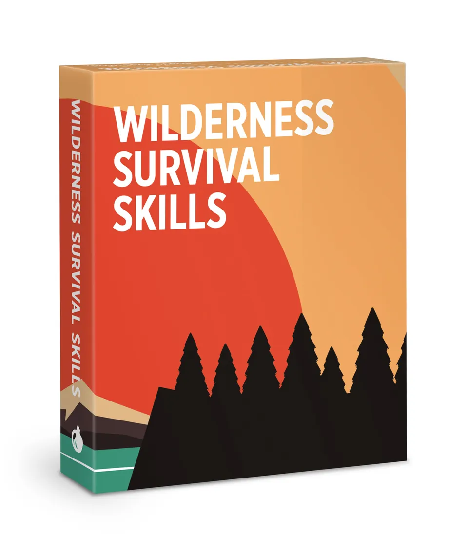 pomegranate-knowledge-cards-wilderness-survival-skills-lernkarten-48-karten image 1