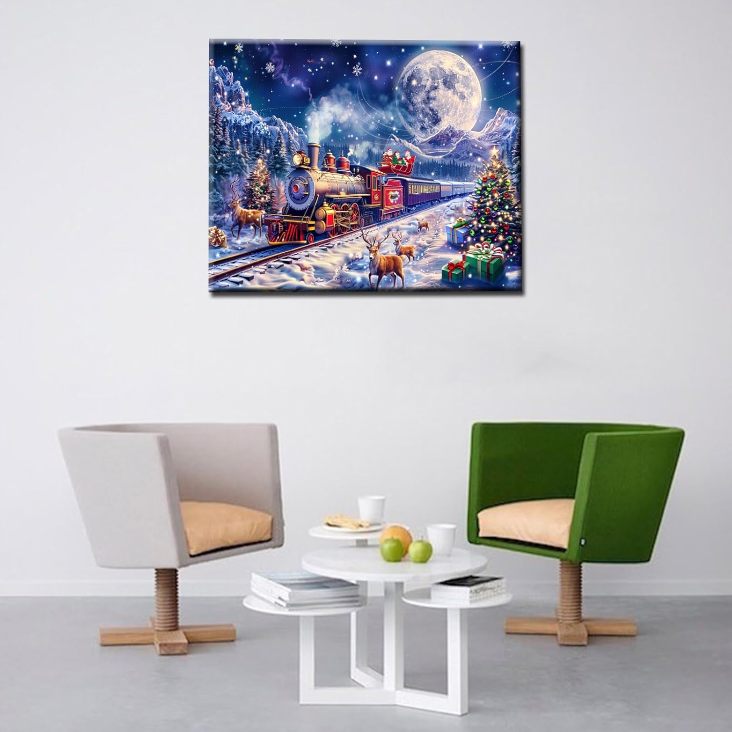 tucocoo-paint-by-numbers-christmas-gift-train-malen-nach-zahlen-ohne-rahmen image 3