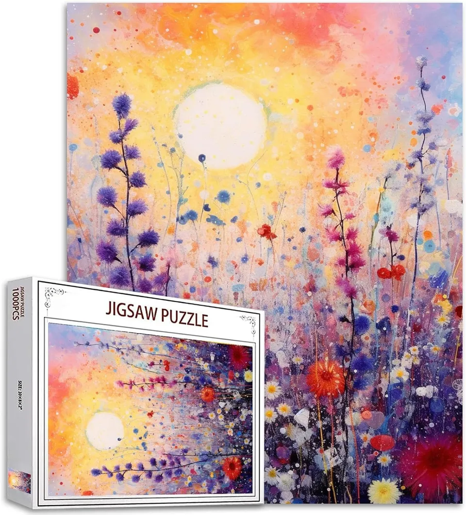 tucocoo-lavendel-sonnenaufgang-puzzle-1000-teile-landschaft image 1