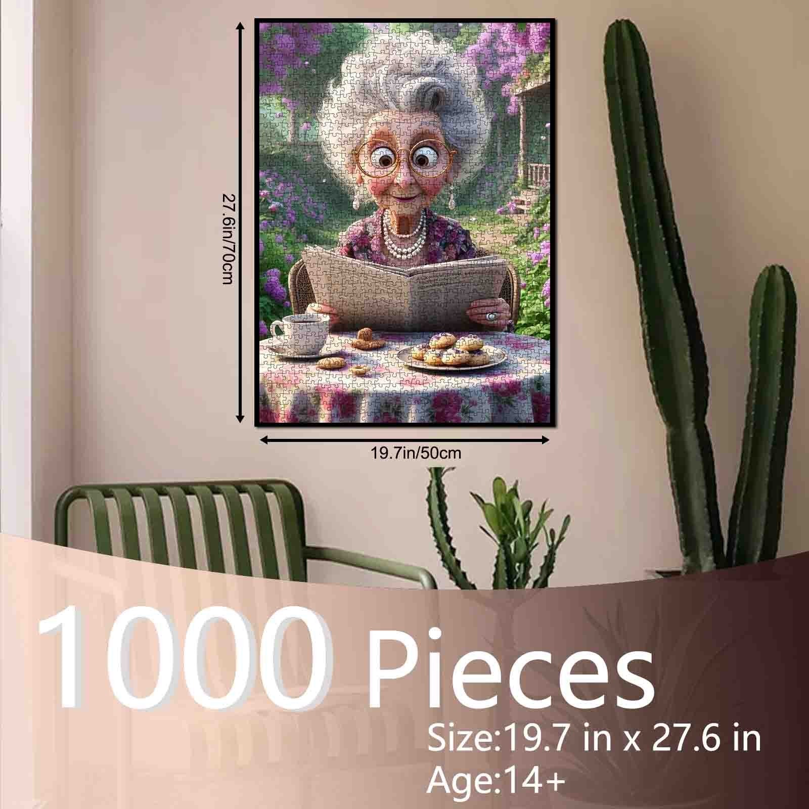 tucocoo-jigsaw-puzzles-grandma-s-garden-tea-time-puzzle-1000-t image 5