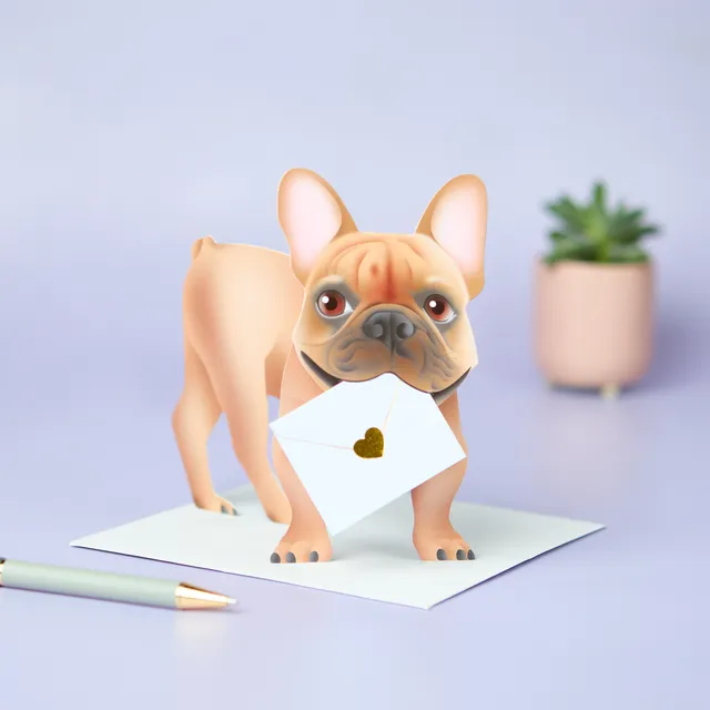 otter-house-special-delivery-gru-karte-french-bulldog-3d image 1