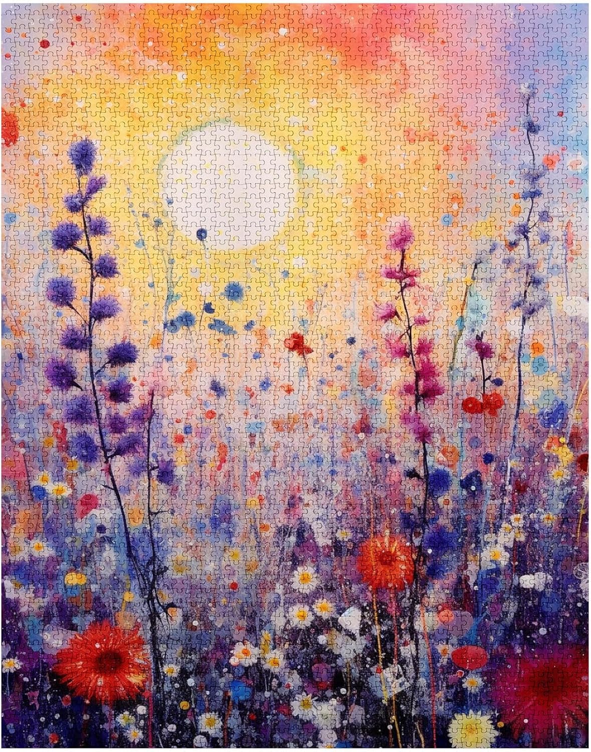 tucocoo-lavendel-sonnenaufgang-puzzle-1000-teile-landschaft image 2