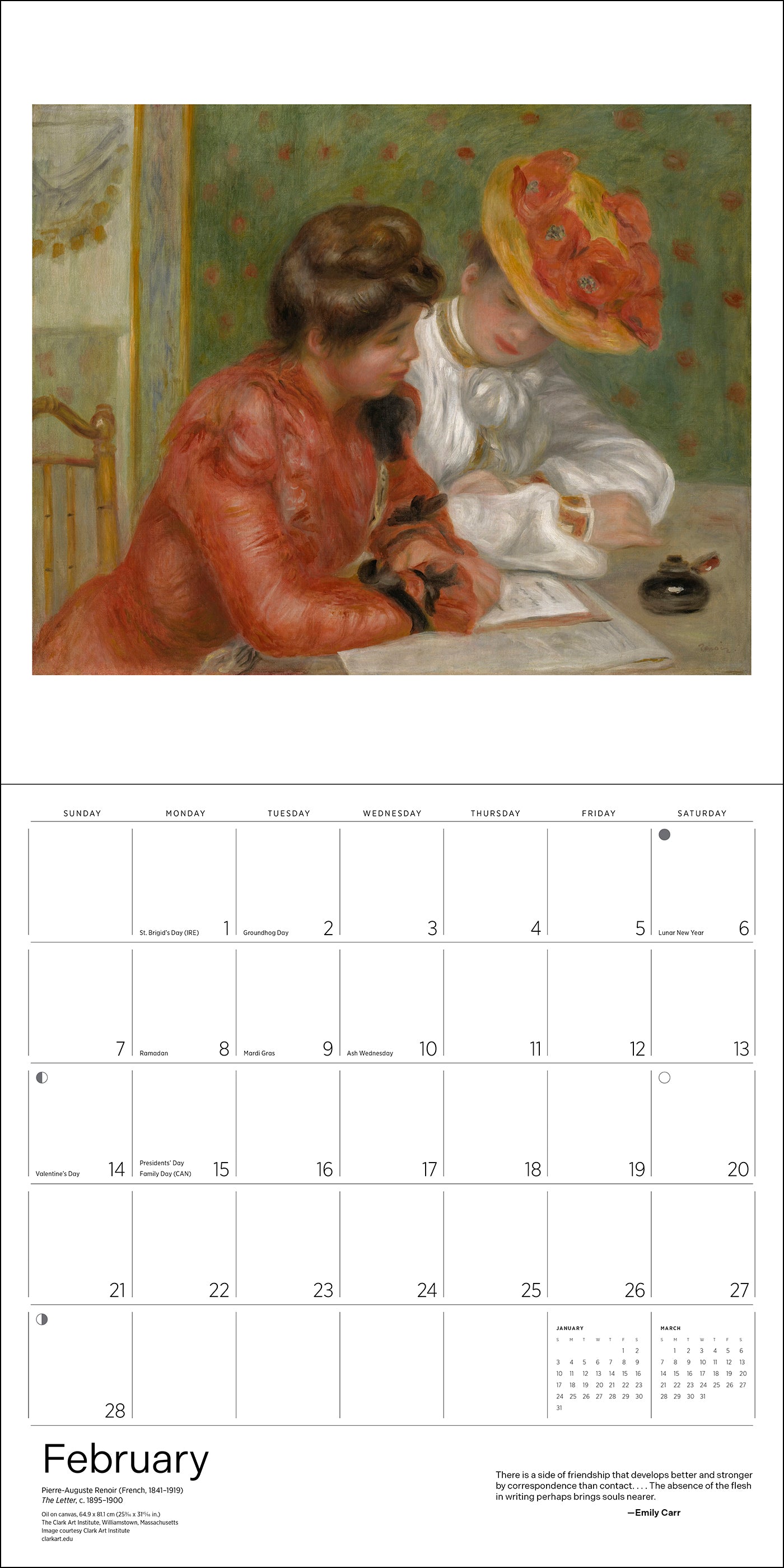 pomegranate-reading-woman-2027-wandkalender-literatur image 4